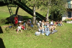 7 agosto 2008 - Uscita con studenti di Meano