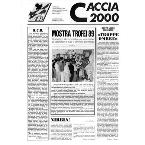 Caccia 2000 - Agosto 1989