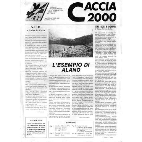 Caccia 2000 - Aprile 1991