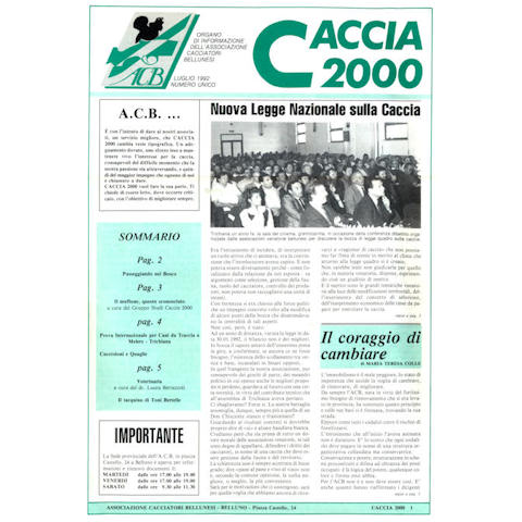 Caccia 2000 - Luglio 1992