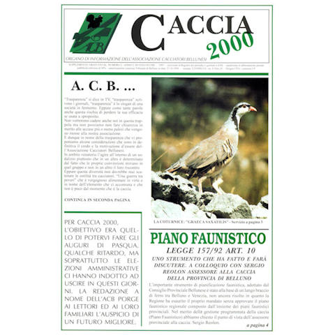 Caccia 2000 - Marzo 1995