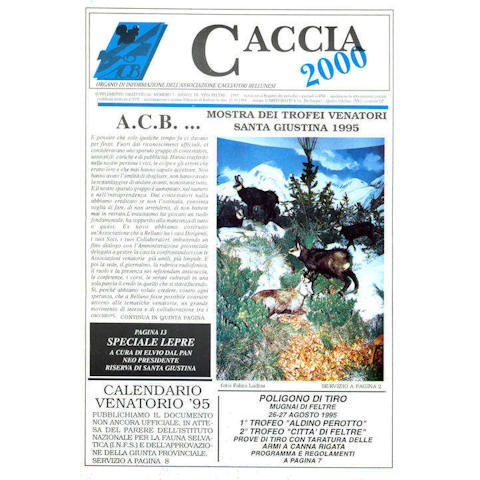 Caccia 2000 - Agosto 1995