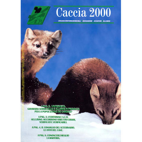 Caccia 2000 - Maggio 2001